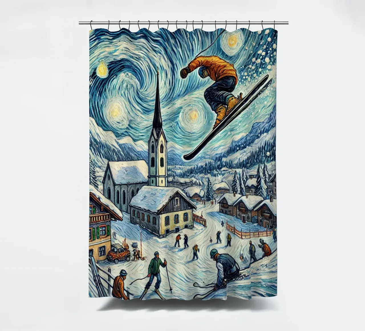 Alpine WM 2025 tenda da doccia da Vintage Van Gogh