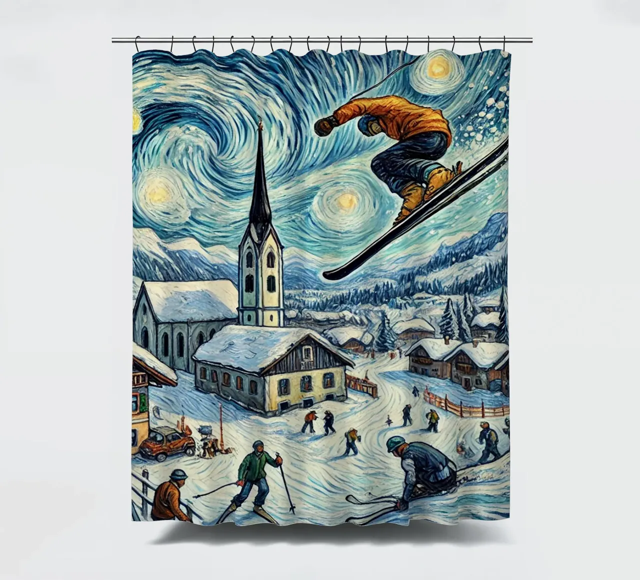 Alpine WM 2025 tenda da doccia da Vintage Van Gogh