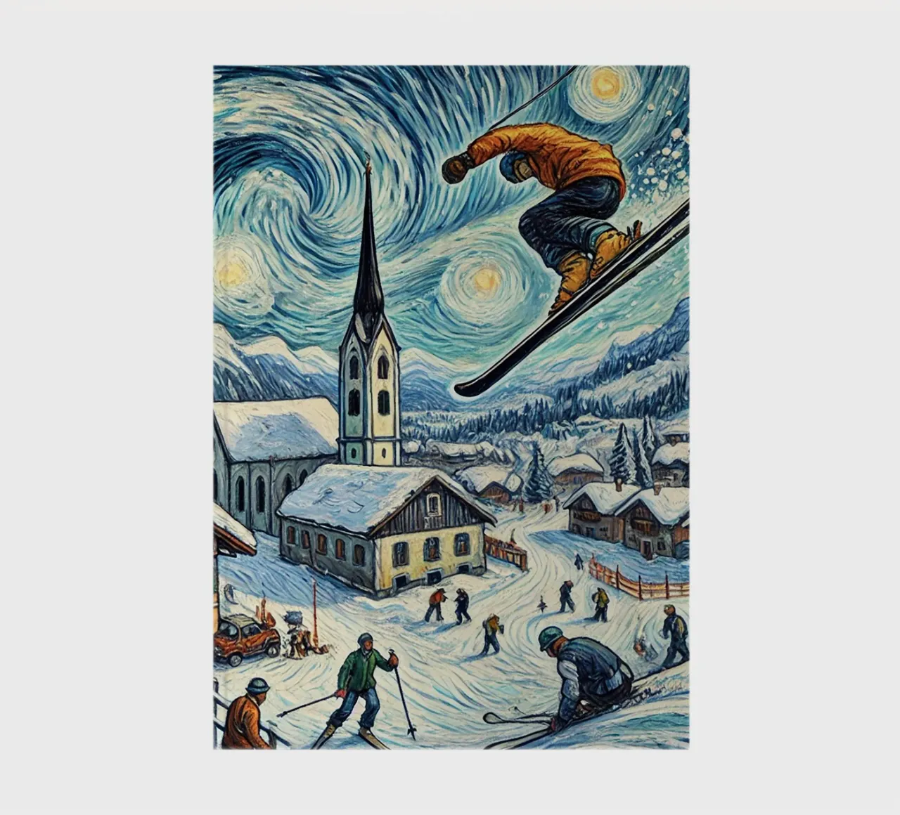 Alpine WM 2025 diario da Vintage Van Gogh