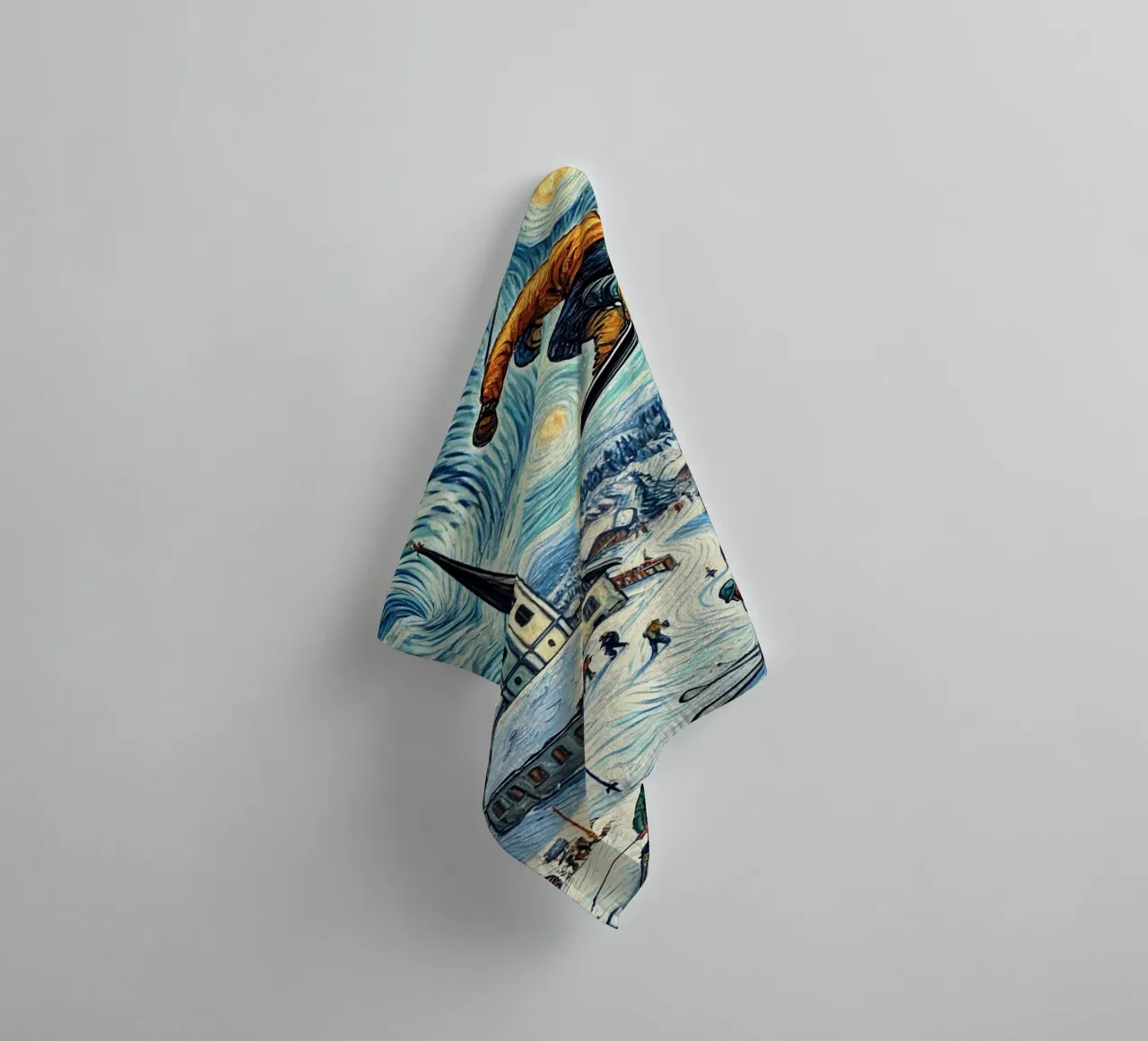 Alpine WM 2025 asciugamano da bagno da Vintage Van Gogh
