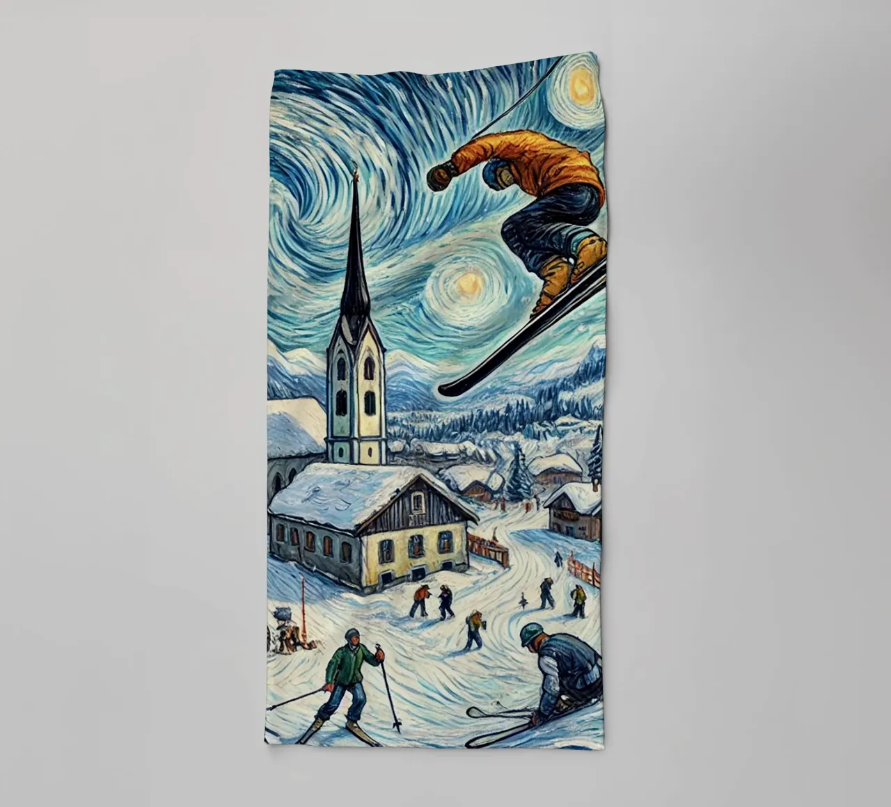 Alpine WM 2025 asciugamano da bagno da Vintage Van Gogh