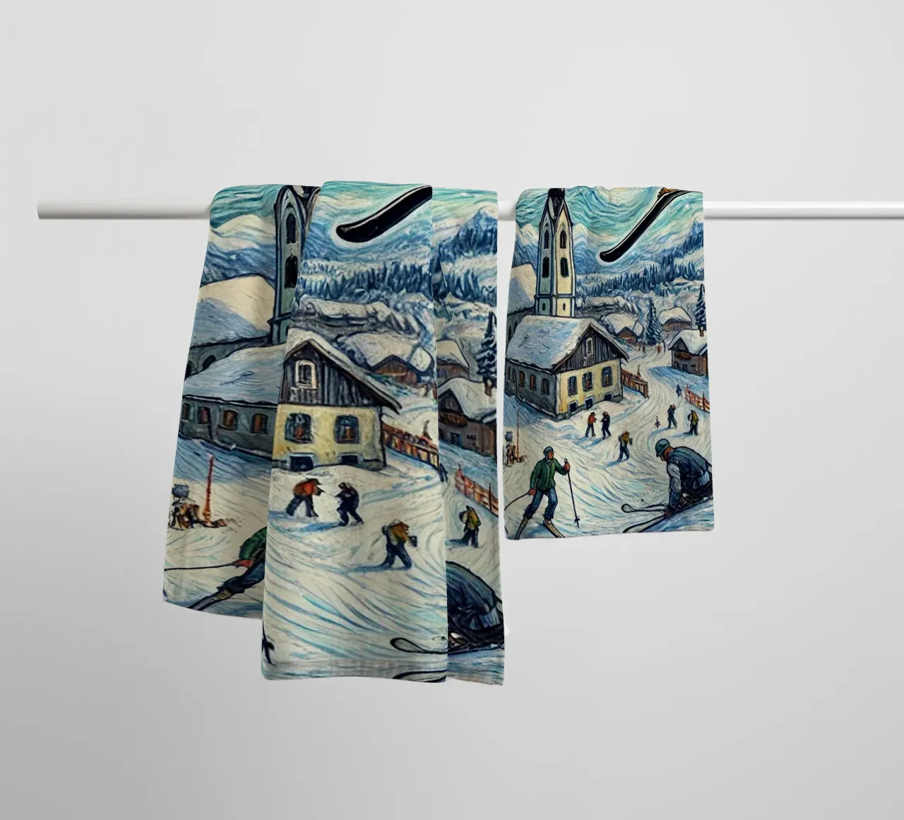 Alpine WM 2025 asciugamano da bagno da Vintage Van Gogh