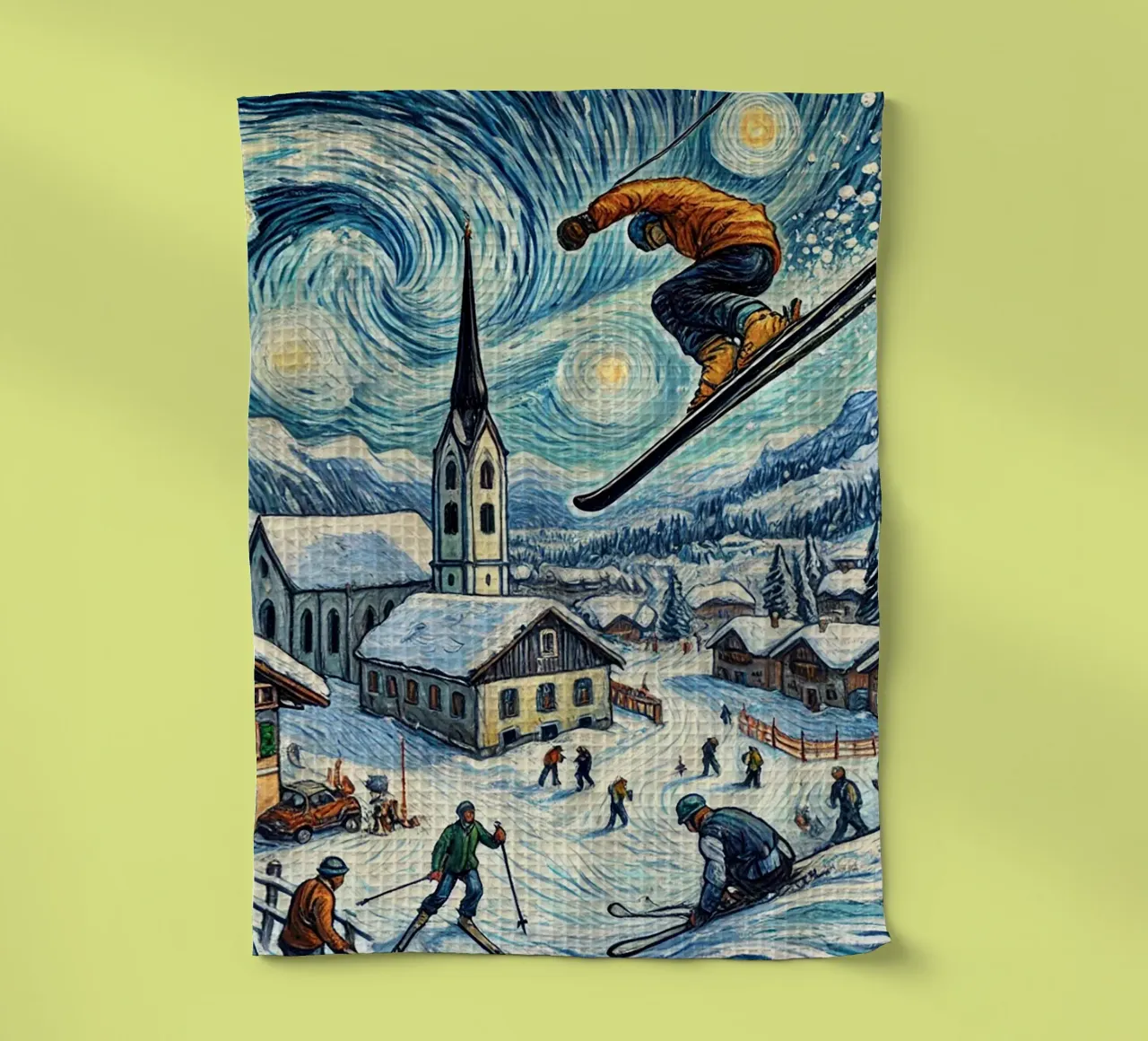 Alpine WM 2025 canovaccio da cucina da Vintage Van Gogh