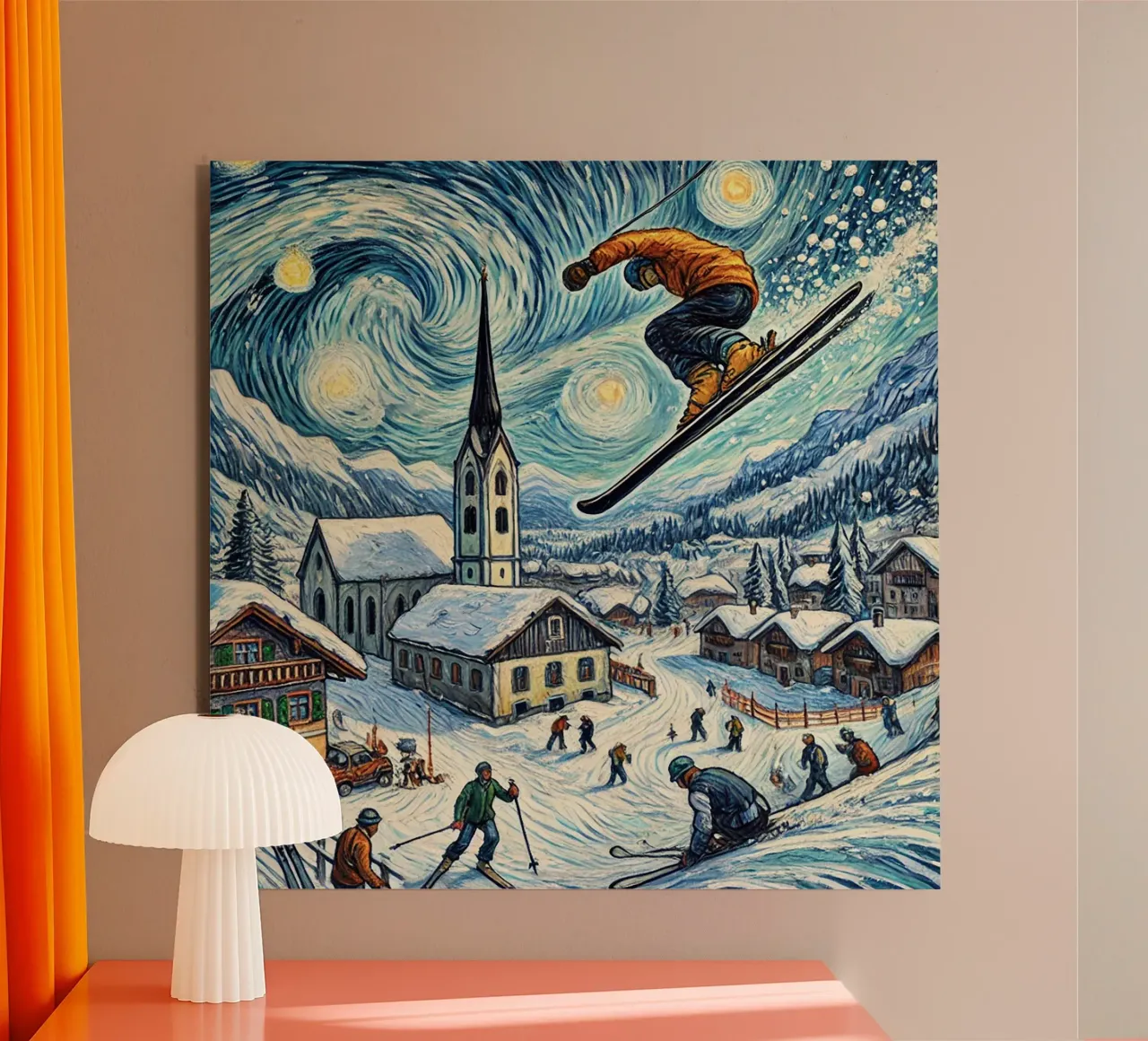 Alpine WM 2025 alluminio dibond da Vintage Van Gogh