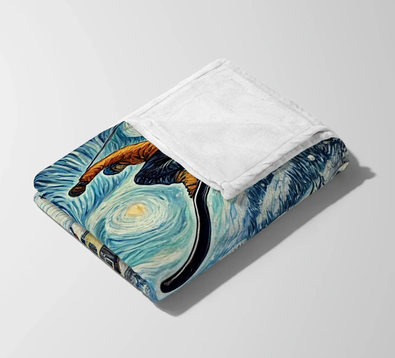 Alpine WM 2025 coperta in pile da Vintage Van Gogh