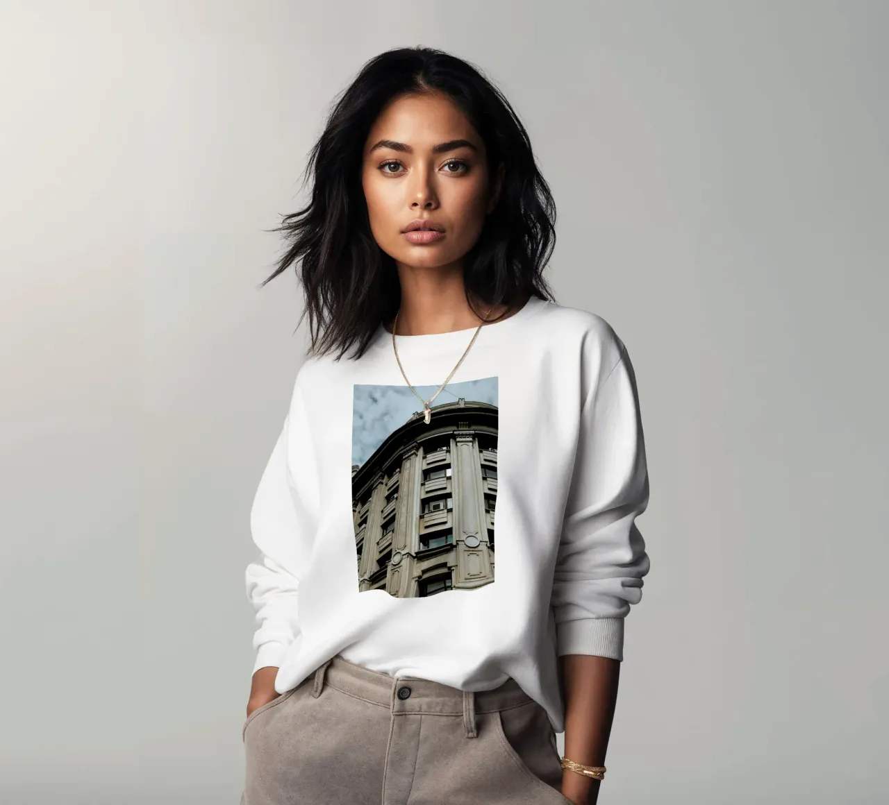 Monumental Architecture felpa da Sebastian Hilgetag