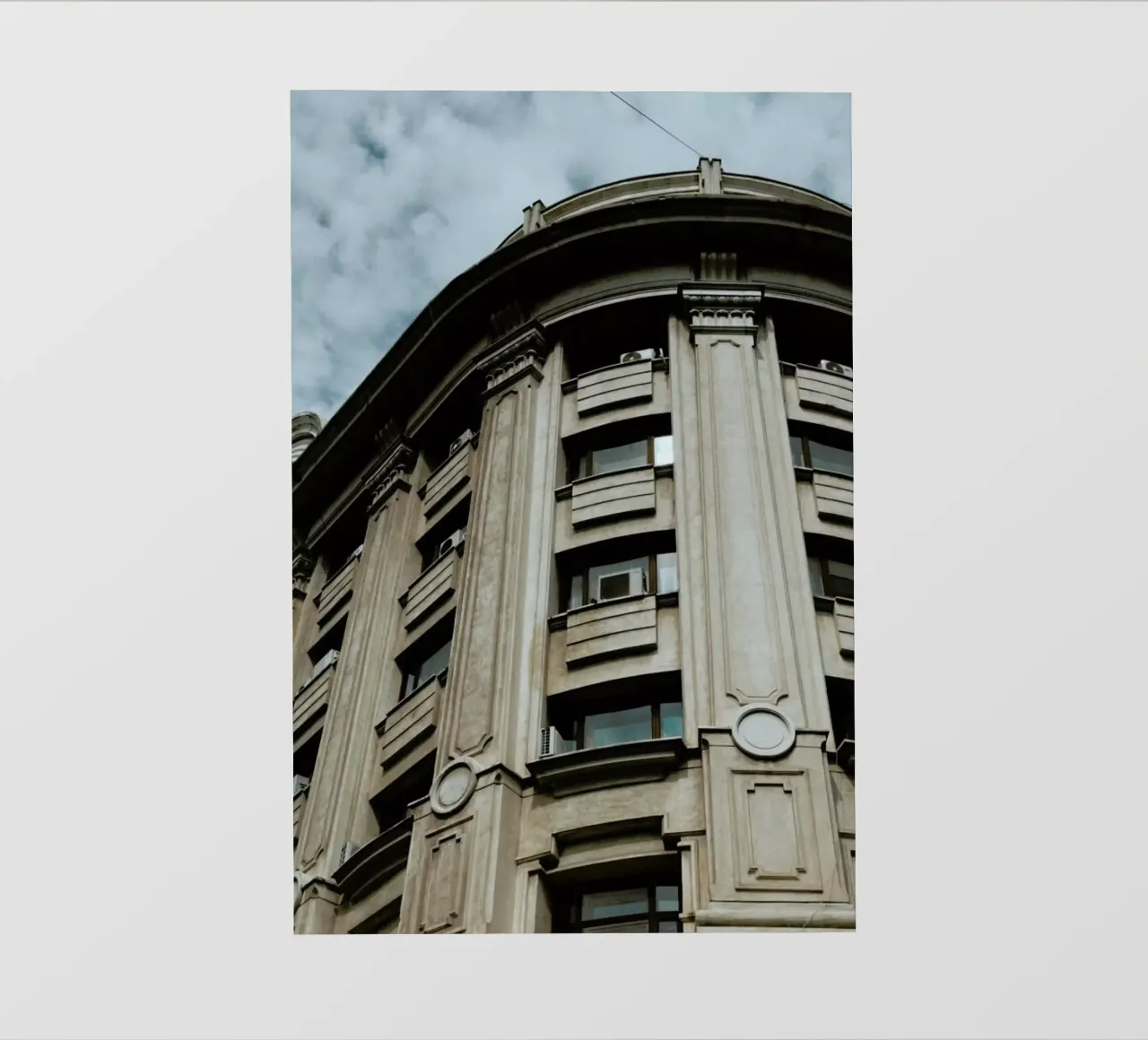 Monumental Architecture telo in pvc da Sebastian Hilgetag