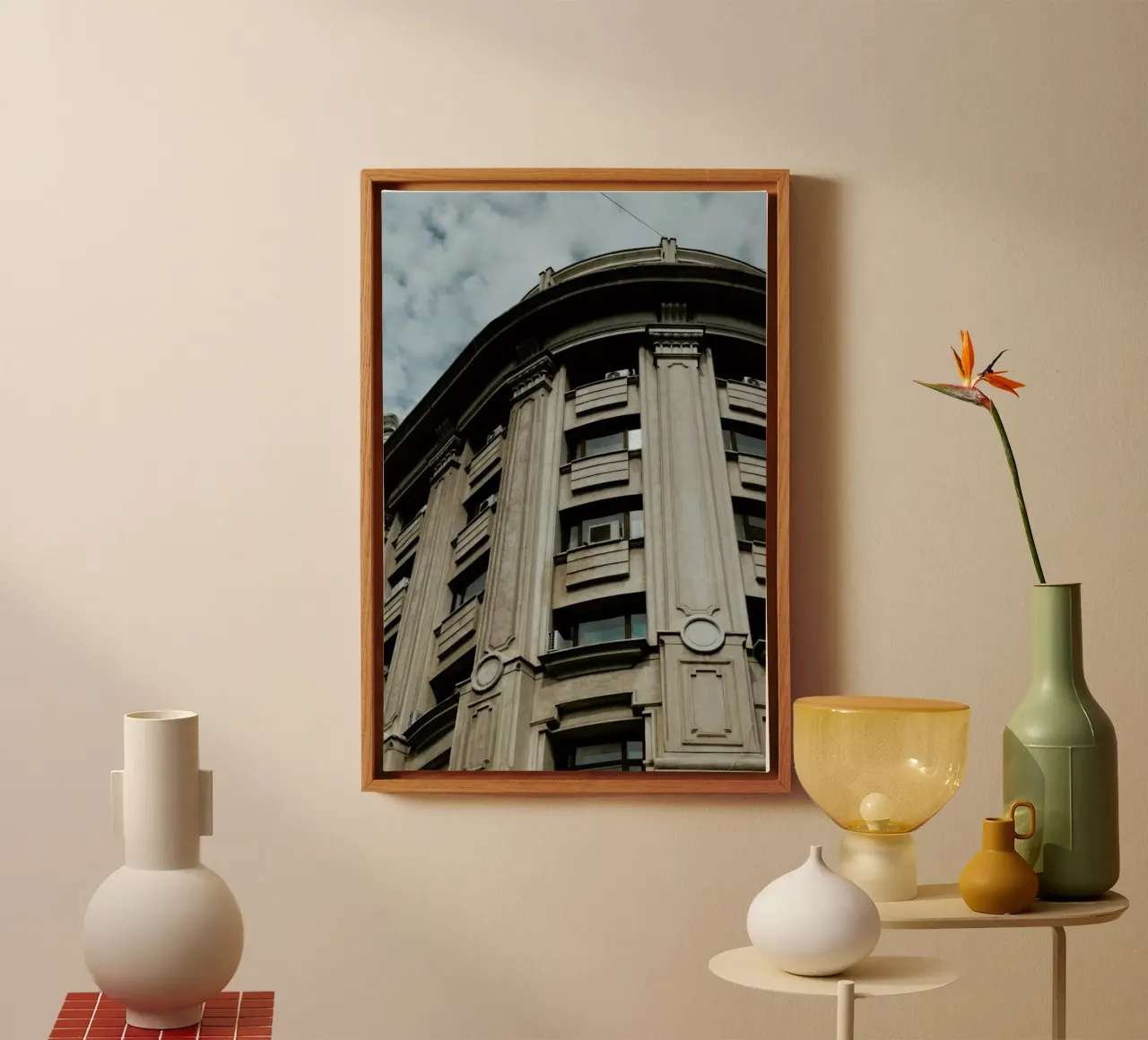 Monumental Architecture tela con Cornice a cassetta da Sebastian Hilgetag