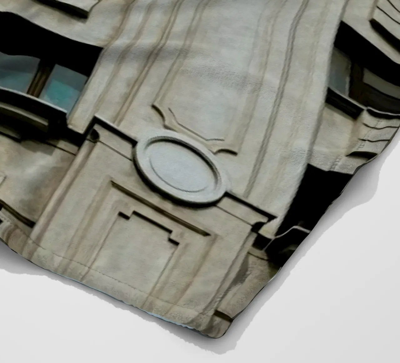 Monumental Architecture coperta in pile da Sebastian Hilgetag