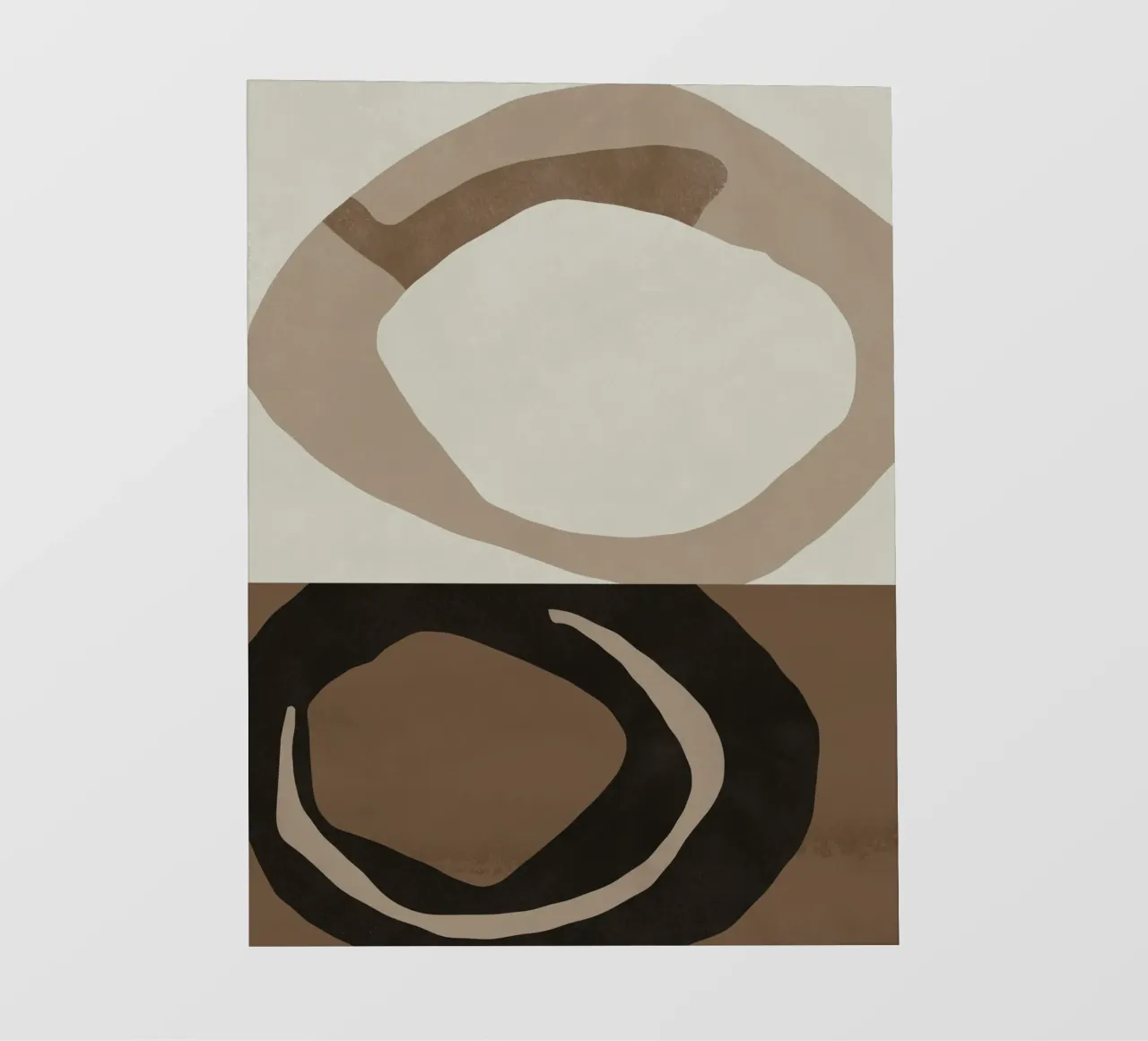 Inspo minimal neutral abstract 04 telo in pvc da Little Dean