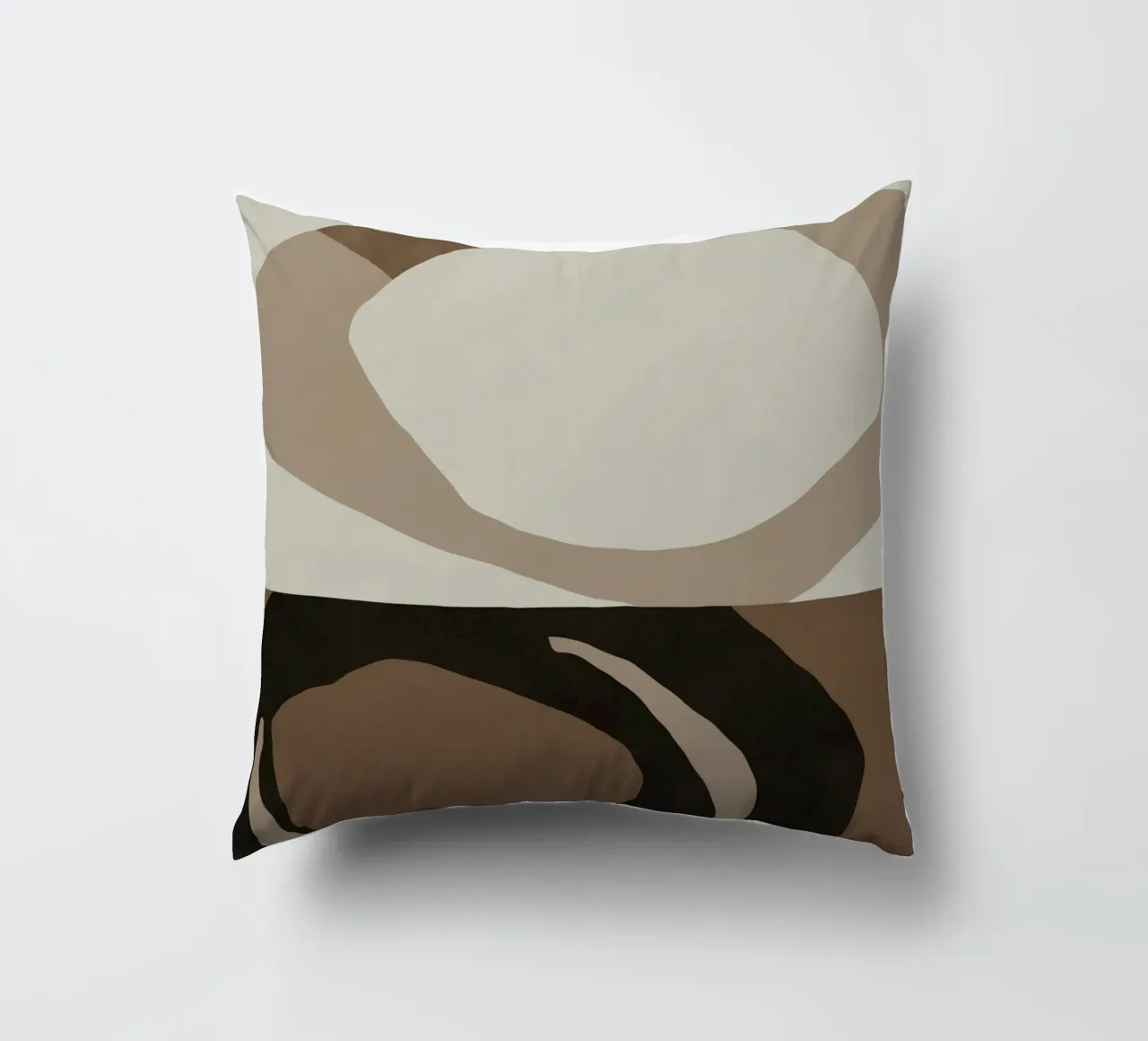 Inspo minimal neutro abstracto 04 cojín de Little Dean