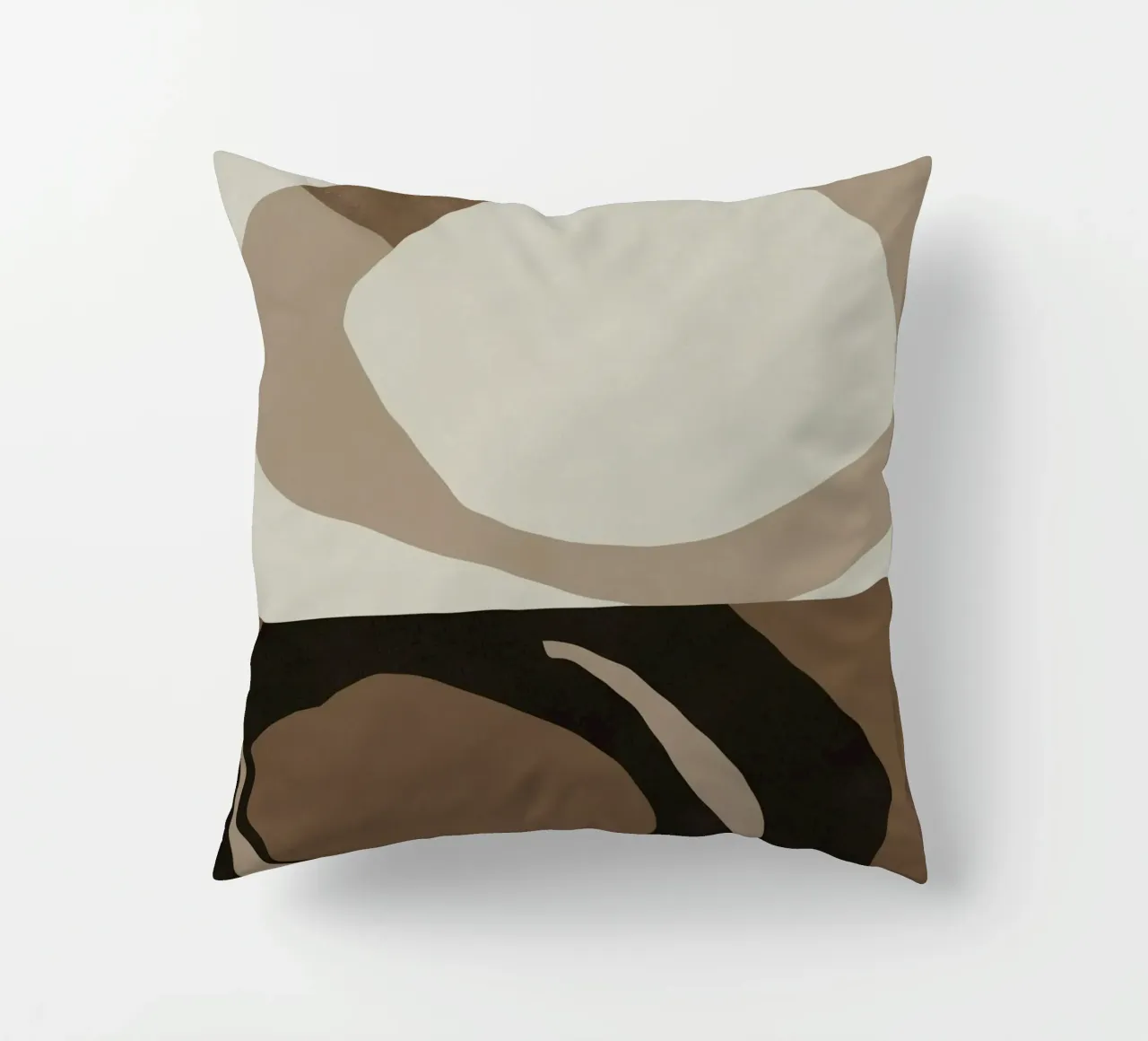 Inspo minimal neutro abstracto 04 cojín de Little Dean