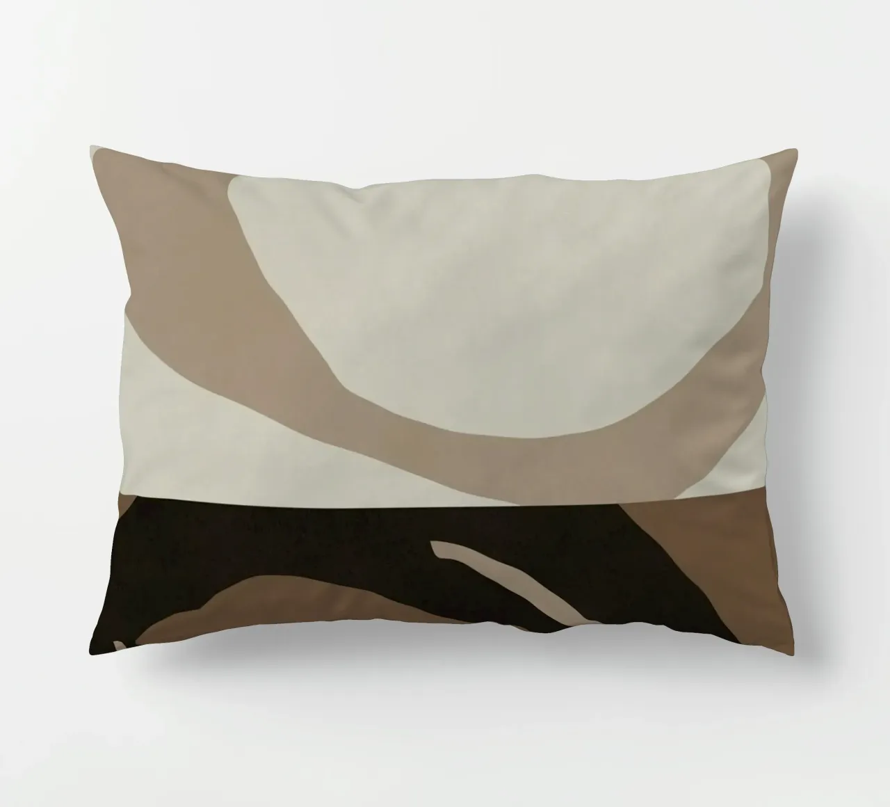 Inspo minimal neutro abstracto 04 cojín de Little Dean