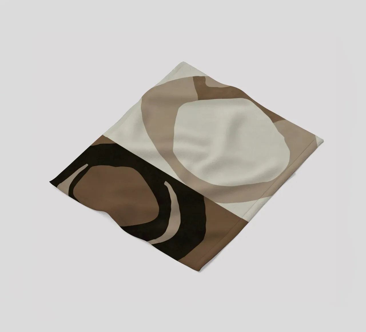 Inspo minimal neutral abstract 04 coperta in pile da Little Dean