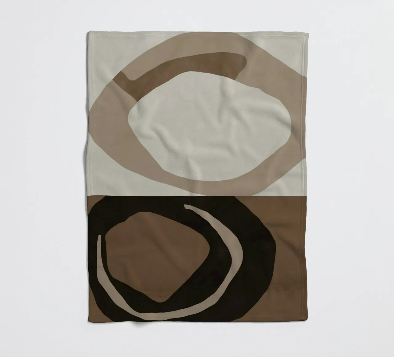 Inspo minimal neutral abstract 04 coperta in pile da Little Dean