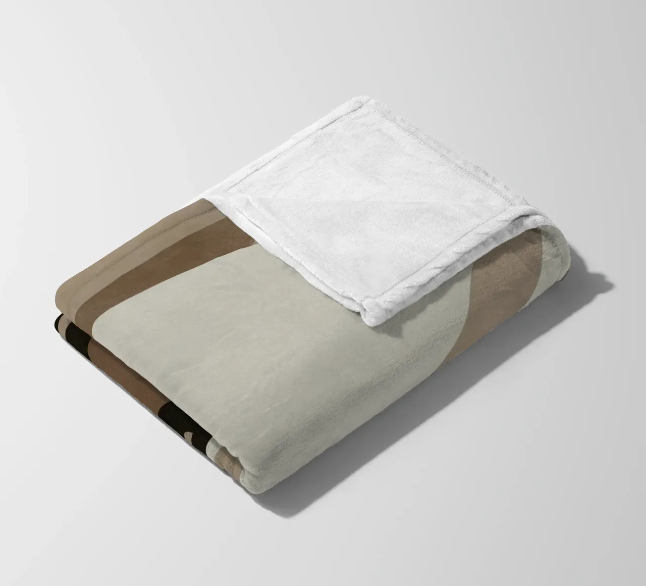 Inspo minimal neutral abstract 04 coperta in pile da Little Dean