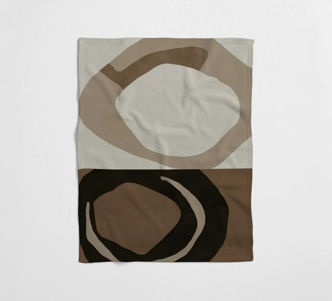Inspo minimal neutral abstract 04 coperta in pile da Little Dean