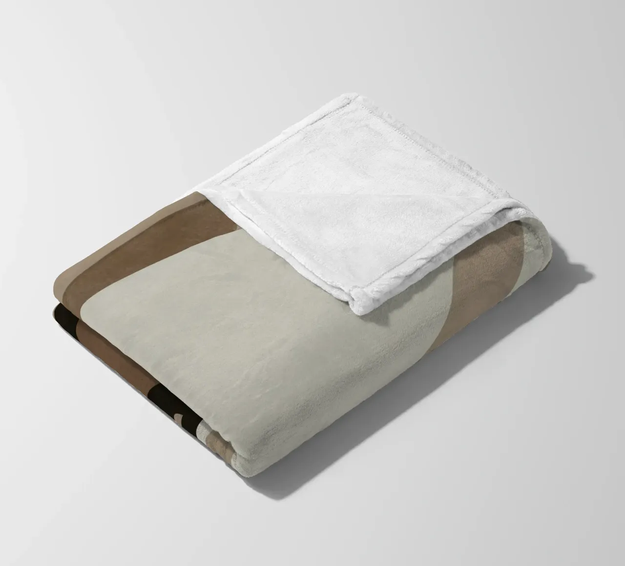 Inspo minimal neutral abstract 04 coperta in pile da Little Dean