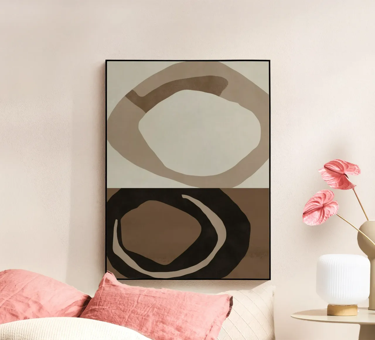 Inspo minimal neutral abstract 04 plexiglass da Little Dean