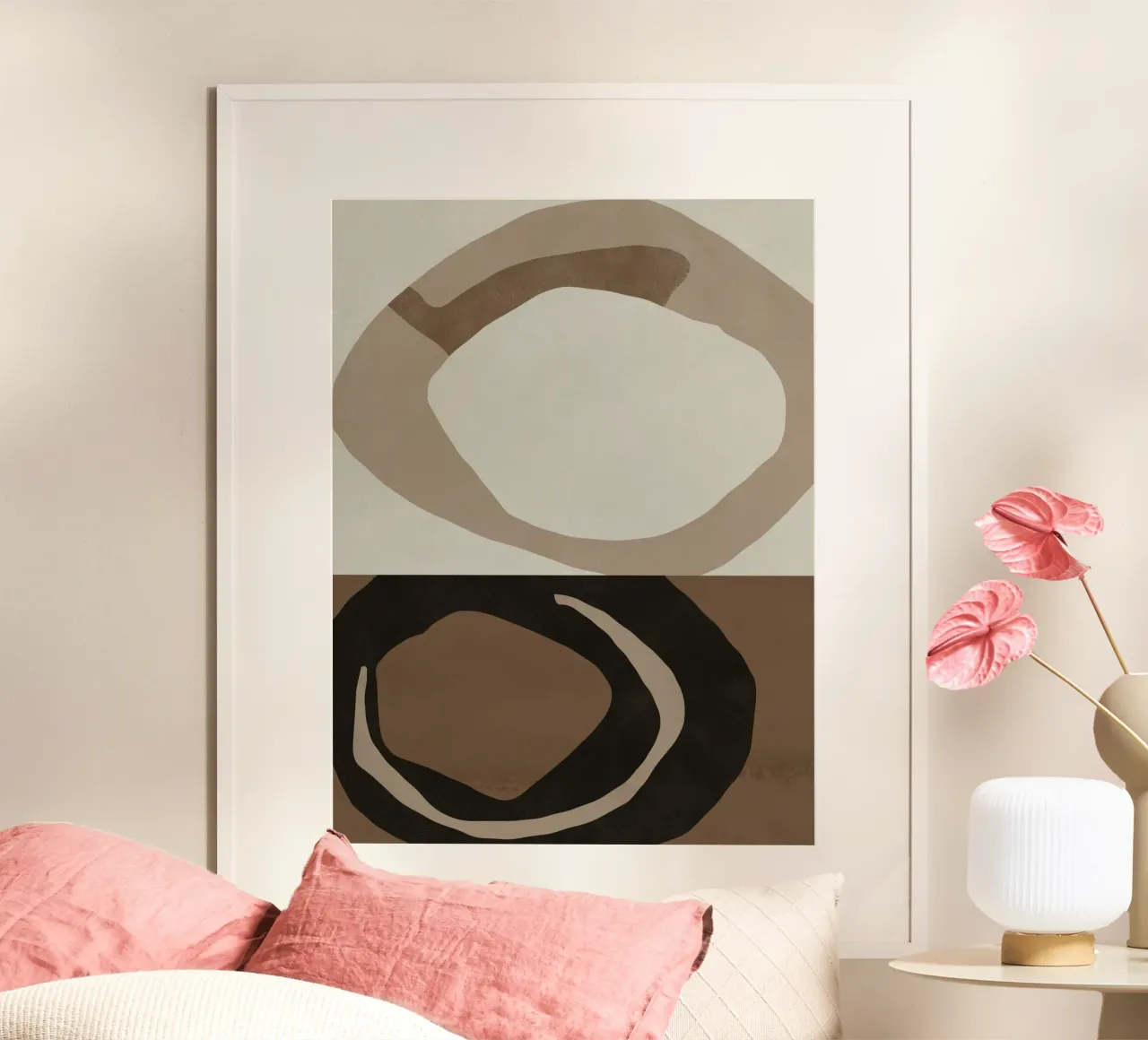Inspo minimal neutral abstract 04 carta hahnemühle da Little Dean