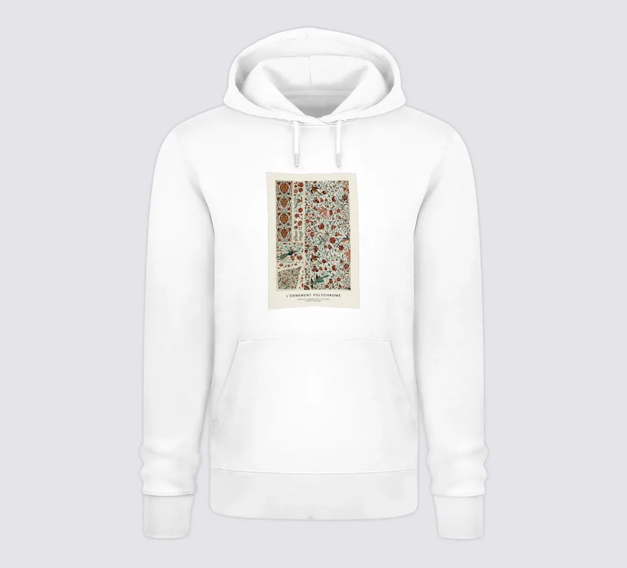 Racinet -  Persian Ornamental Pattern felpa con cappuccio da Vintage by JUNIQE