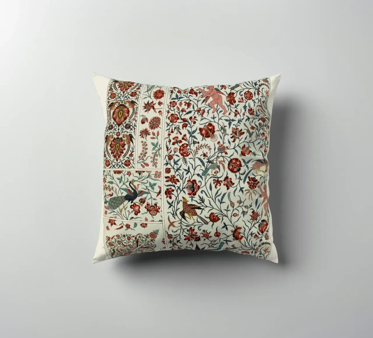 Racinet -  Persian Ornamental Pattern cuscino da Vintage by JUNIQE