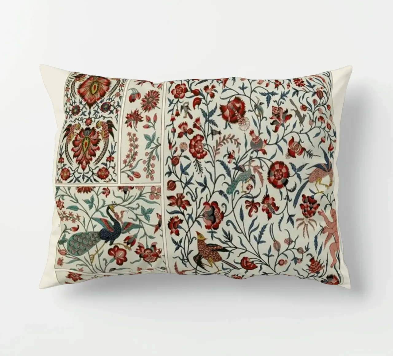 Racinet -  Persian Ornamental Pattern cuscino da Vintage by JUNIQE