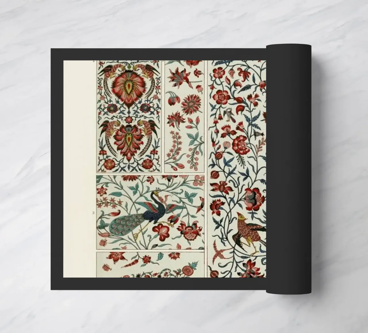 Racinet -  Persian Ornamental Pattern zerbino da Vintage by JUNIQE