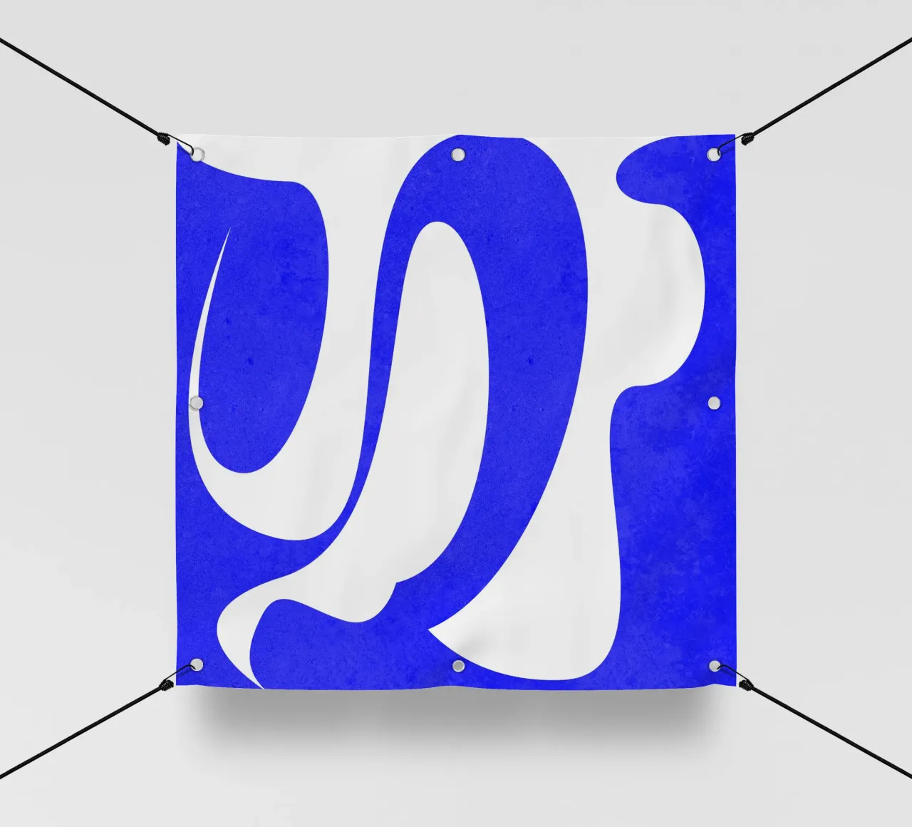 Flusso blu telo in pvc da lovely lines