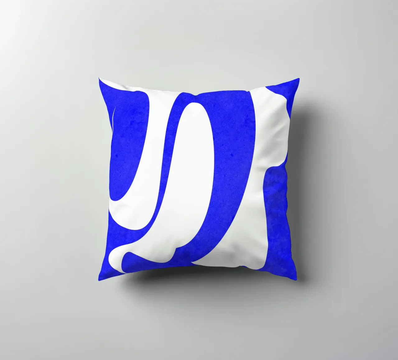 Flusso blu cuscino da lovely lines