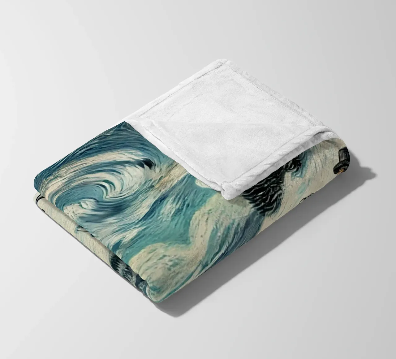 Skiing Witchhunt coperta in pile da Vintage Van Gogh