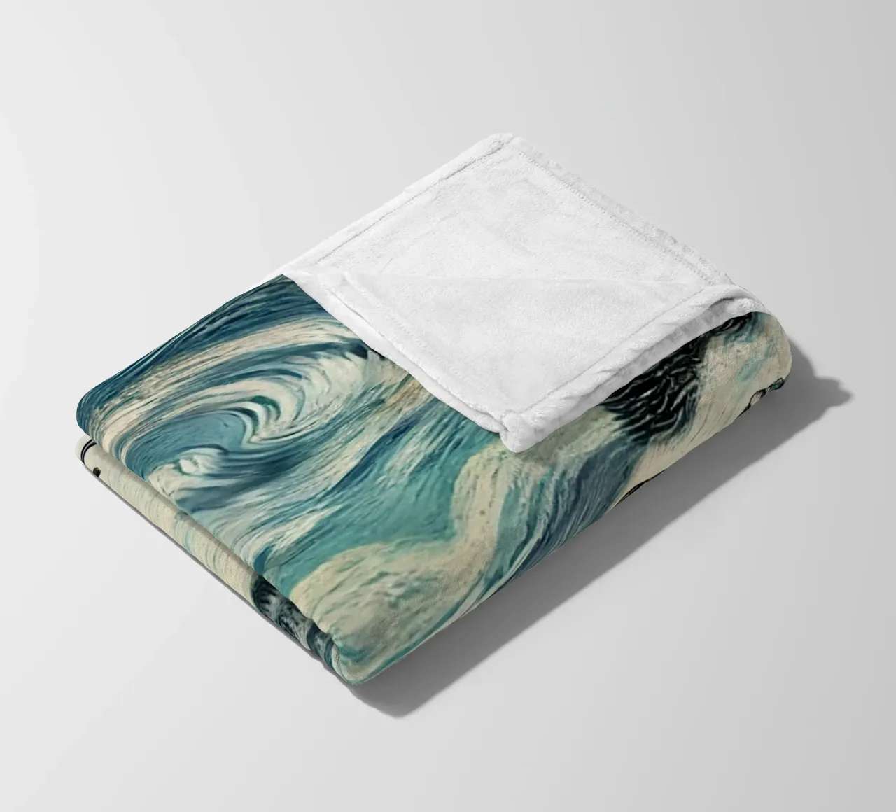 Skiing Witchhunt coperta in pile da Vintage Van Gogh