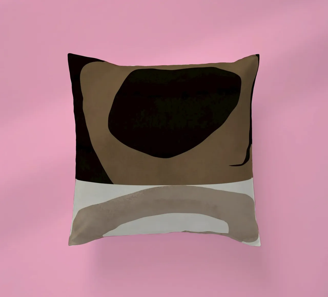Inspo minimal neutral abstract 05 cuscino da Little Dean