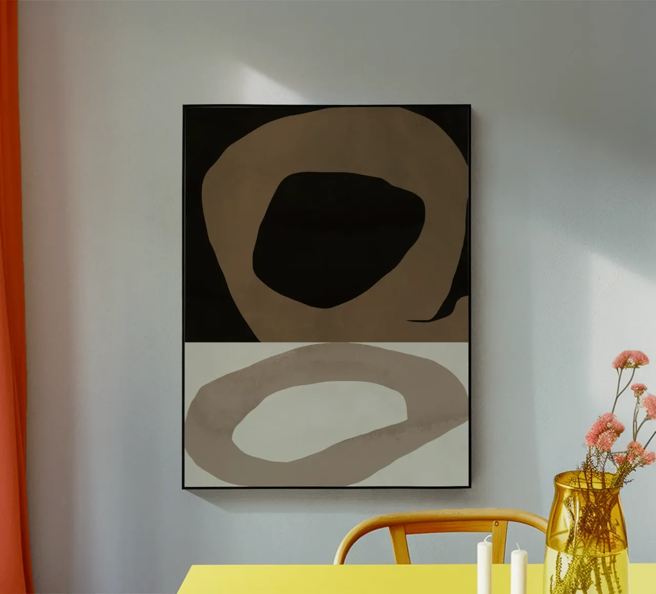 Inspo minimal neutral abstract 05 plexiglass da Little Dean