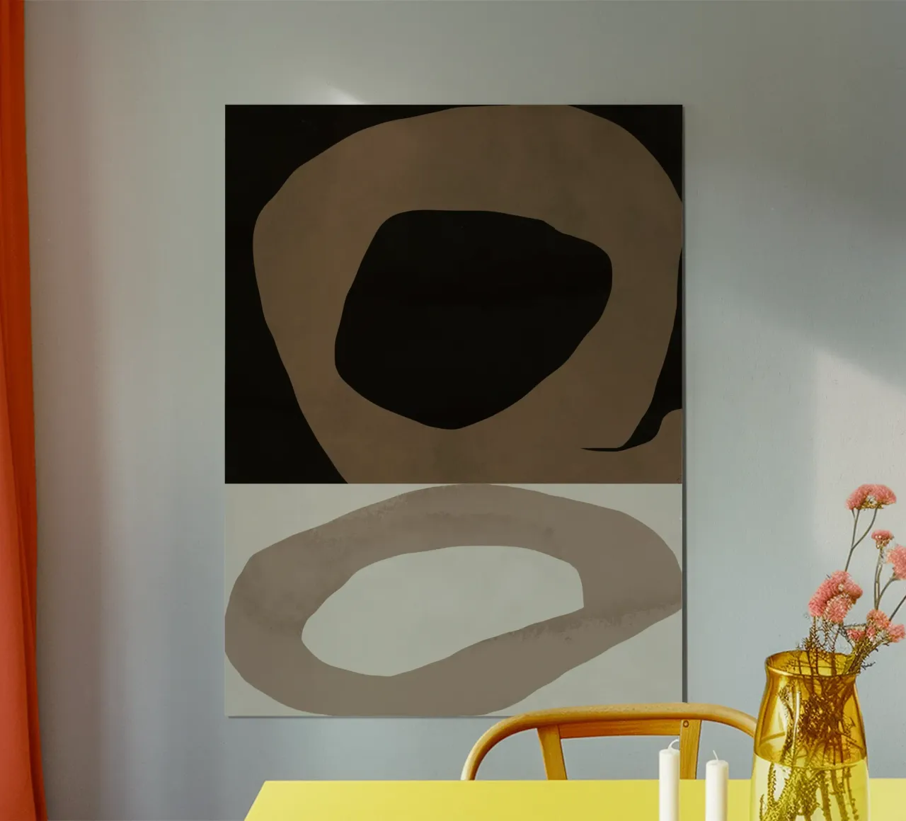 Inspo minimal neutral abstract 05 carta hahnemühle da Little Dean