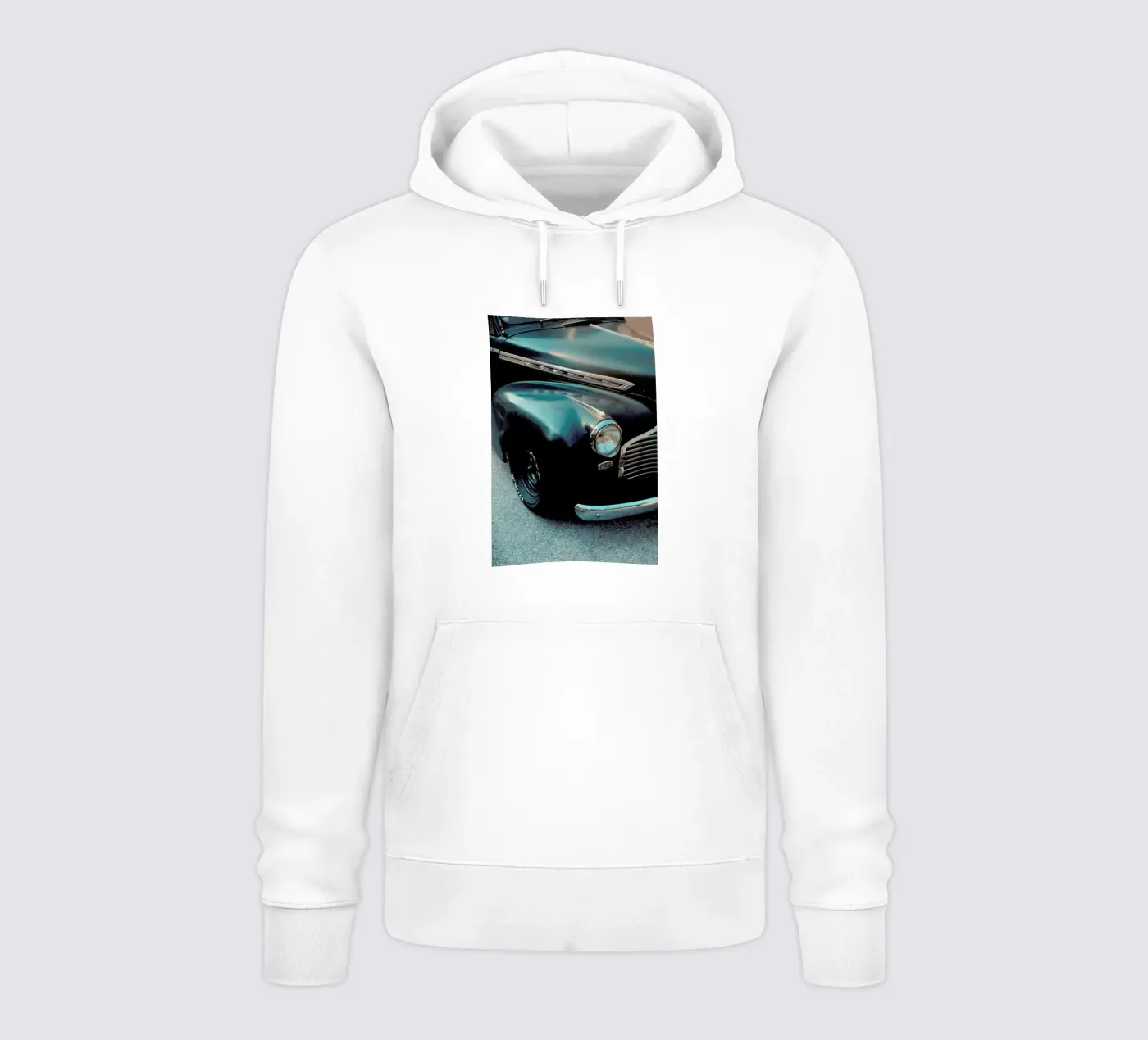Black Oldtimer hoodie by Sebastian Hilgetag