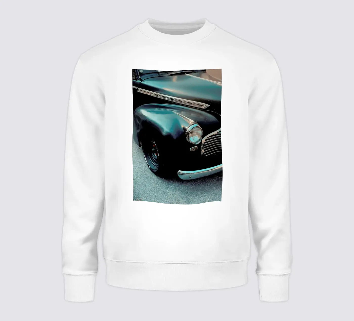 Black Oldtimer sweatshirt van Sebastian Hilgetag
