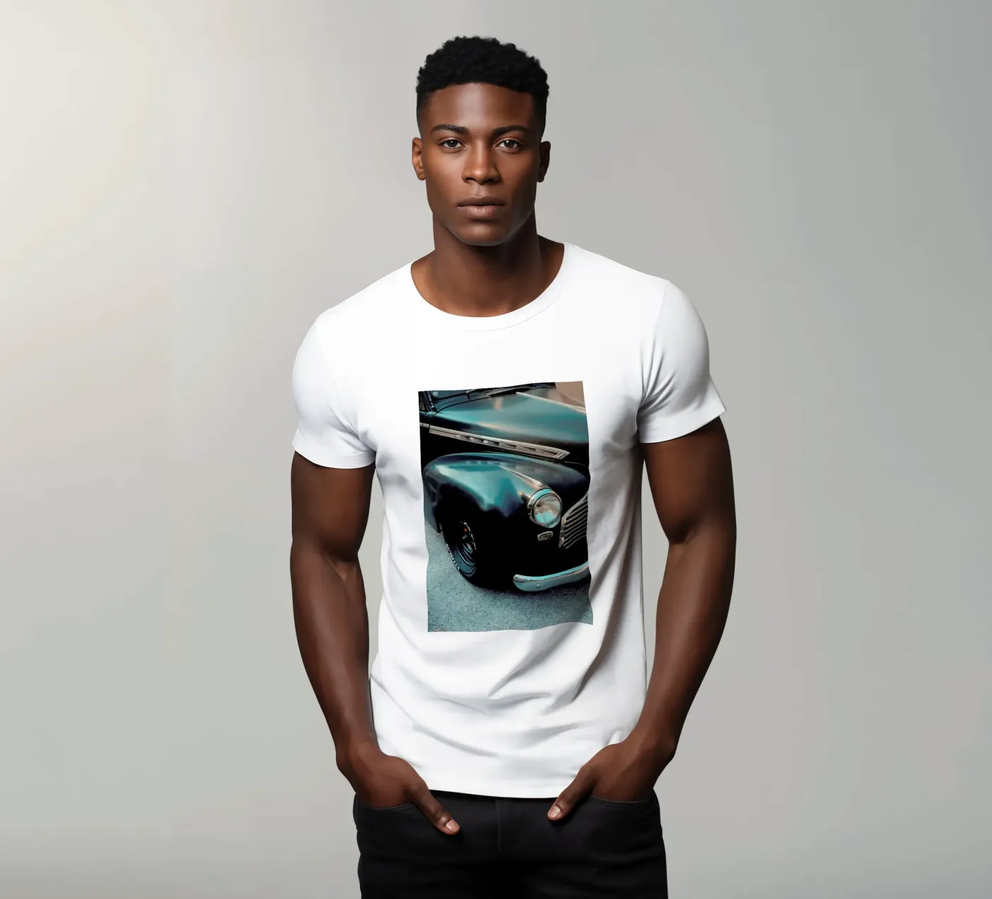 Black Oldtimer t-shirt da Sebastian Hilgetag