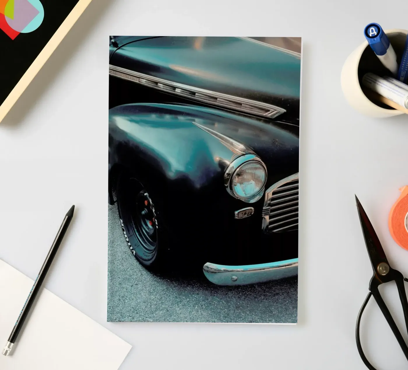 Black Oldtimer notebook by Sebastian Hilgetag