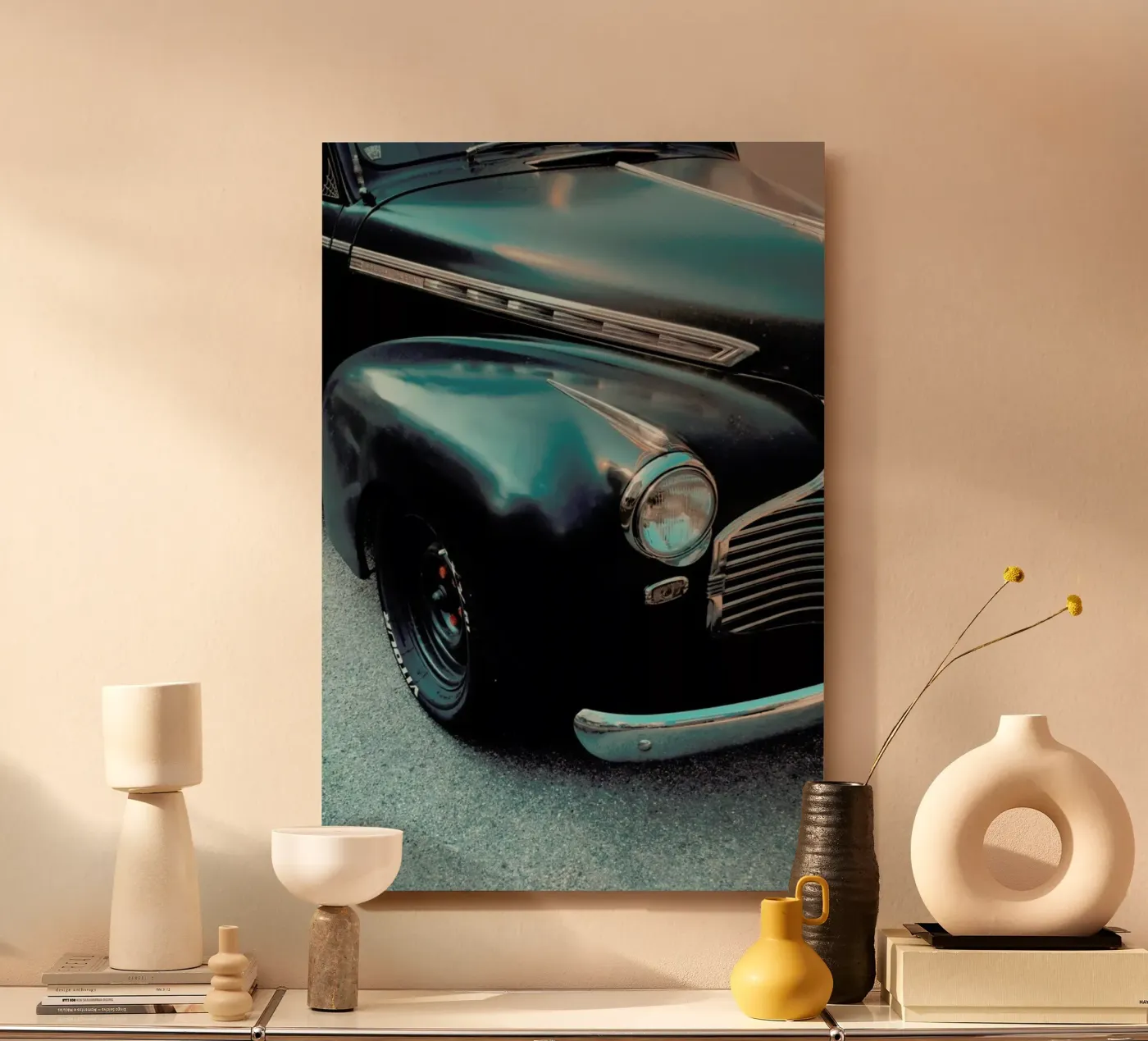 Black Oldtimer alu-dibond by Sebastian Hilgetag