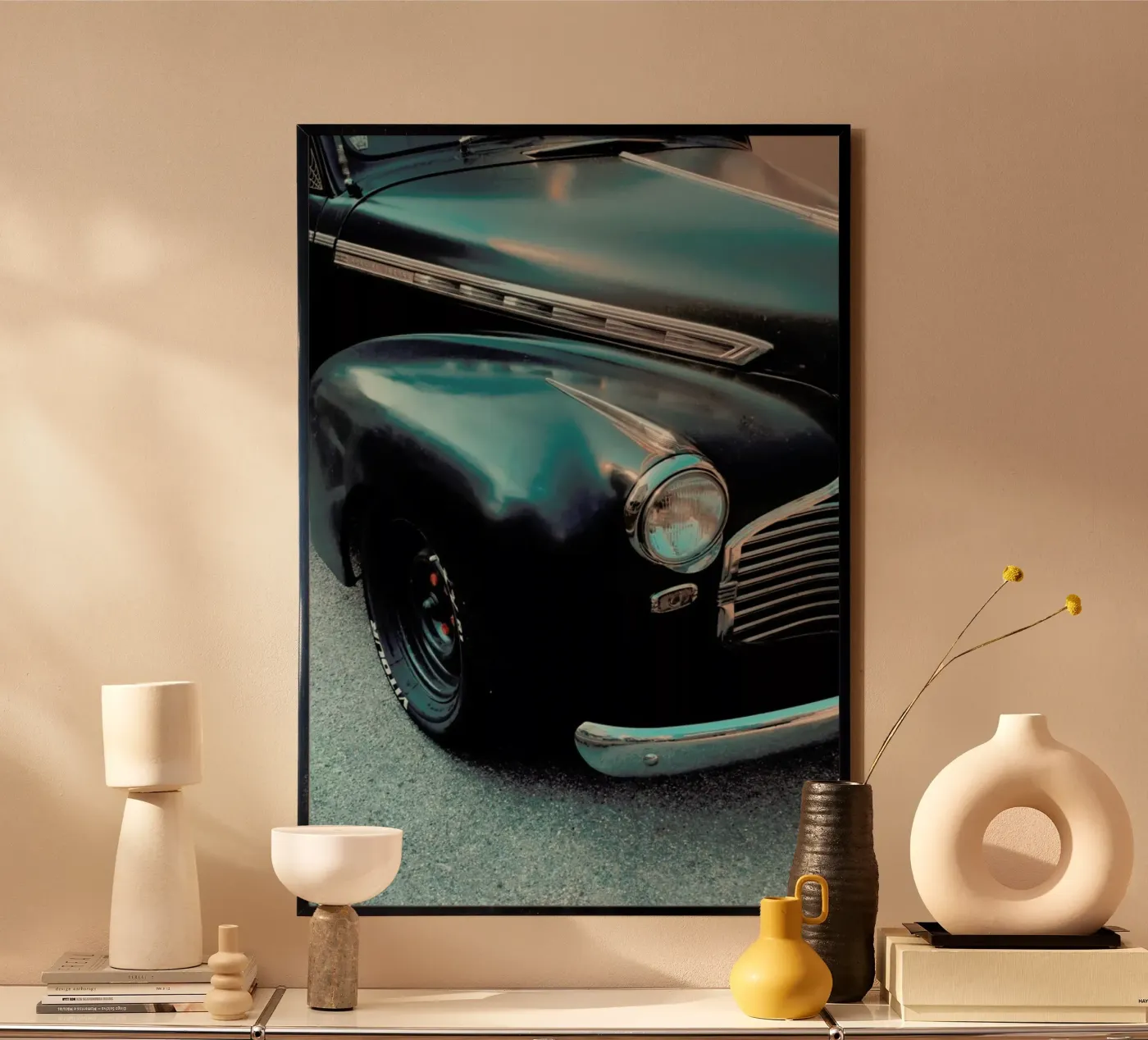 Black Oldtimer poster de Sebastian Hilgetag