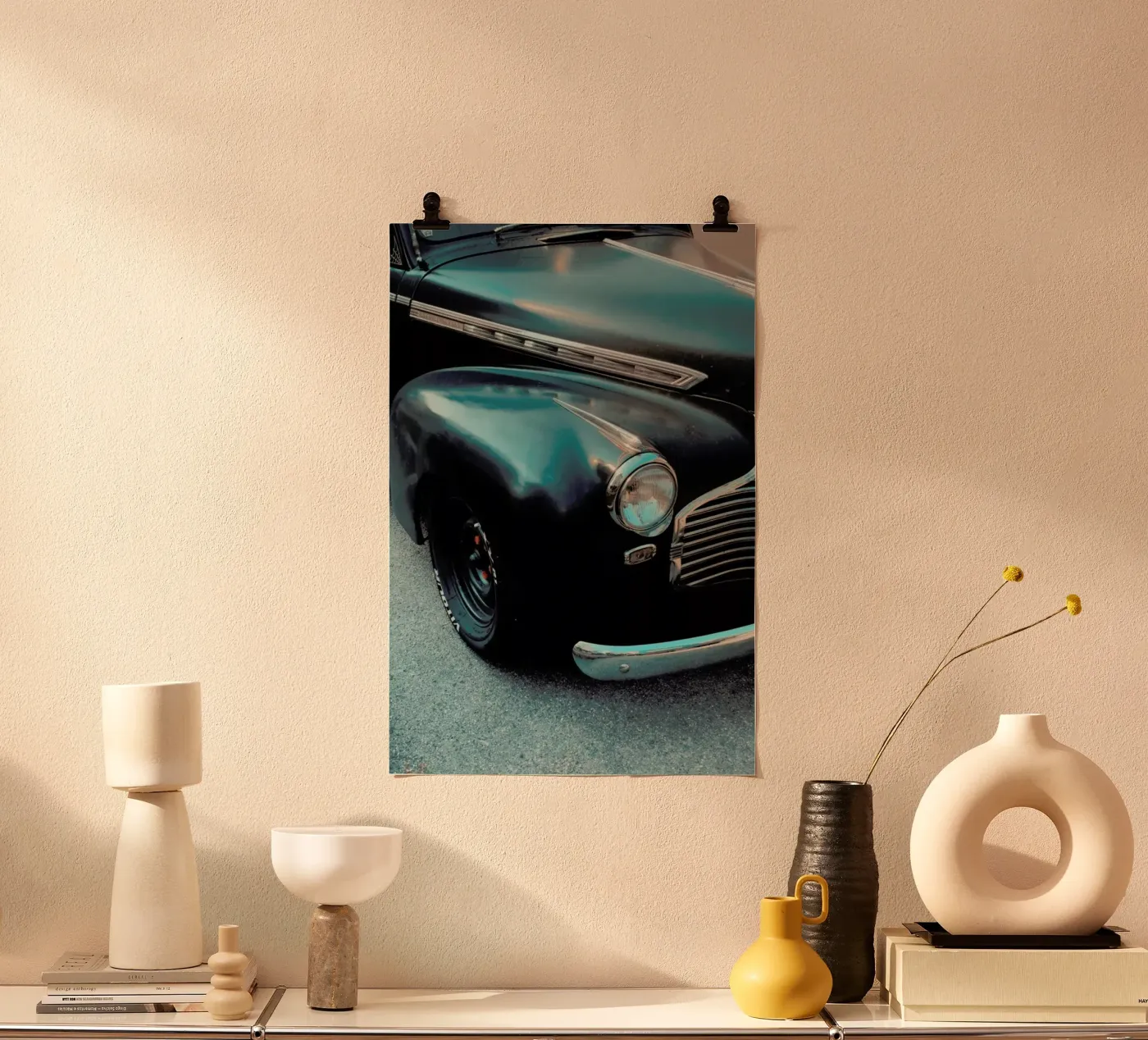 Black Oldtimer poster de Sebastian Hilgetag