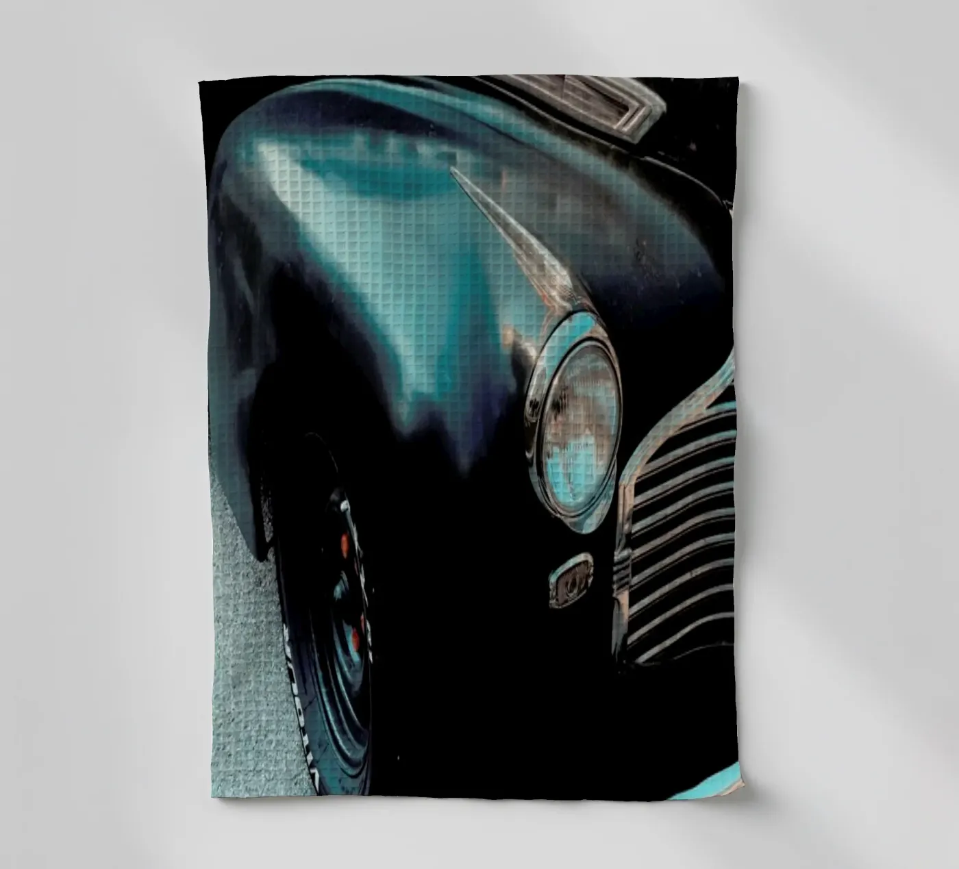 Black Oldtimer Geschirrtuch von Sebastian Hilgetag