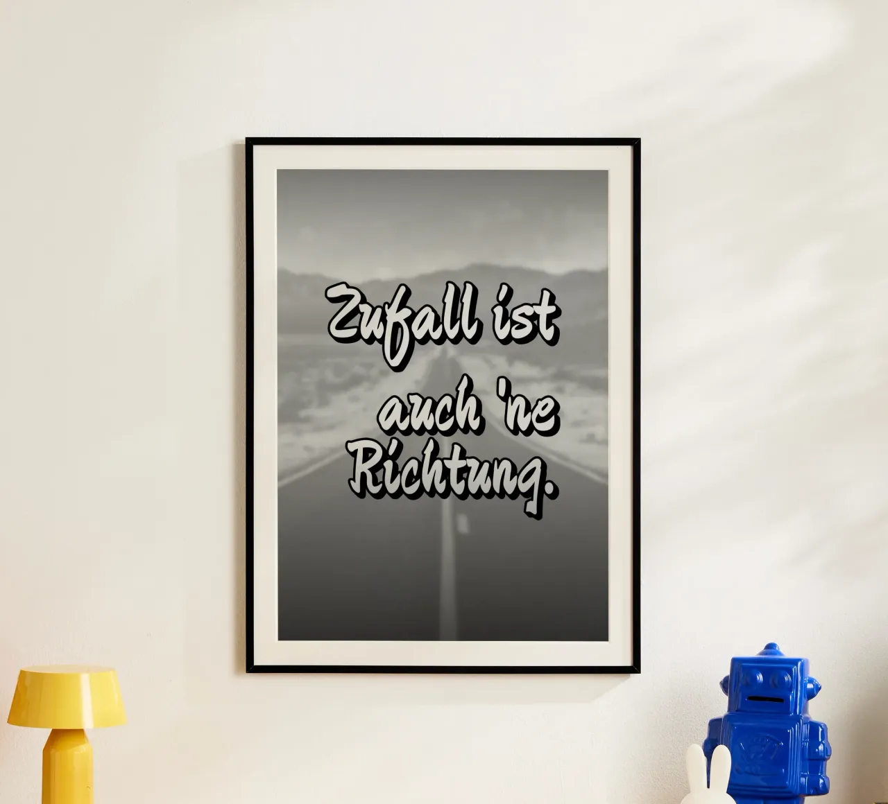 ZUFALL IST AUCH ’NE RICHTUNG poster da Einfach Uebel