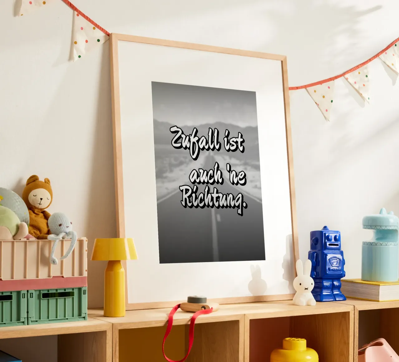 ZUFALL IST AUCH ’NE RICHTUNG poster da Einfach Uebel