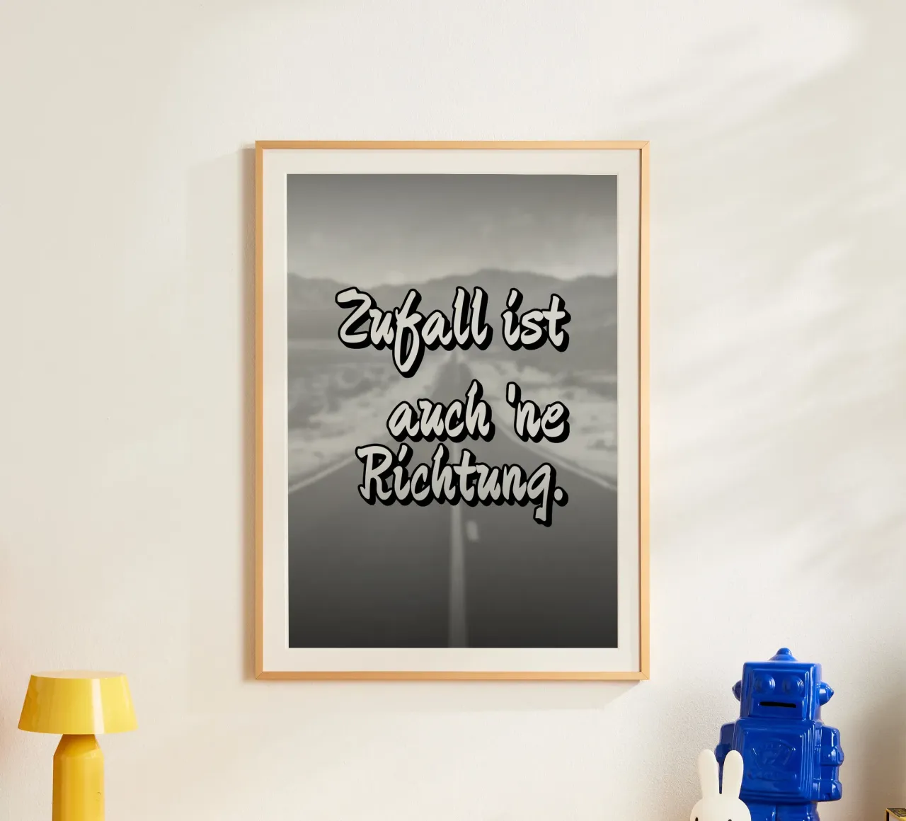 ZUFALL IST AUCH ’NE RICHTUNG poster da Einfach Uebel