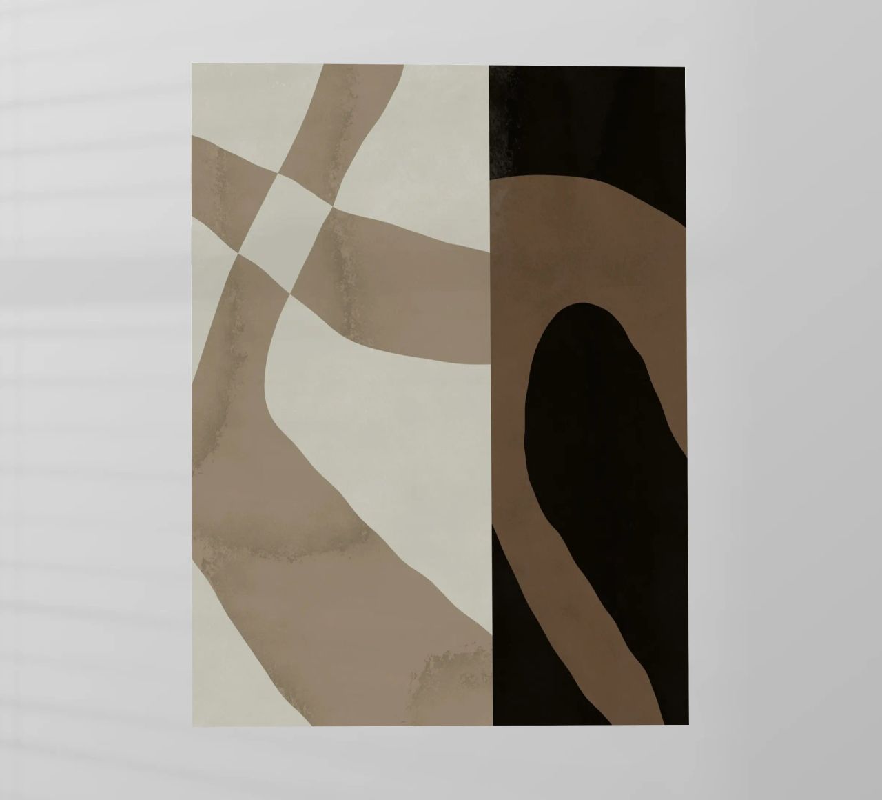 Ispo minimal neutral abstract 06 pellicola backlit da Little Dean