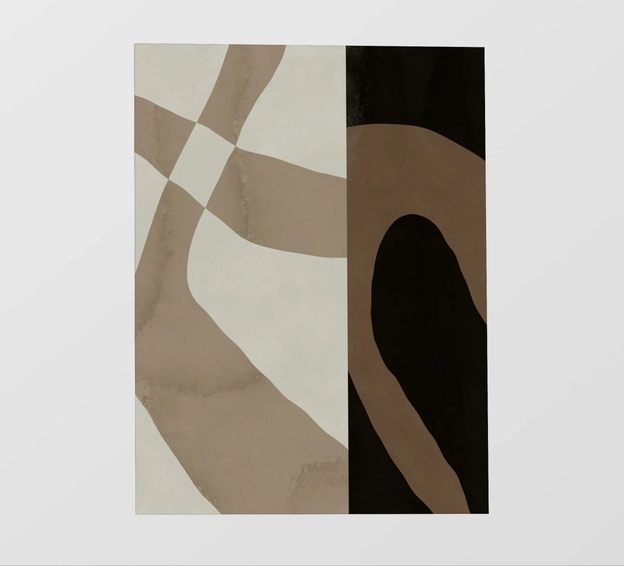 Ispo minimal neutral abstract 06 pellicola backlit da Little Dean