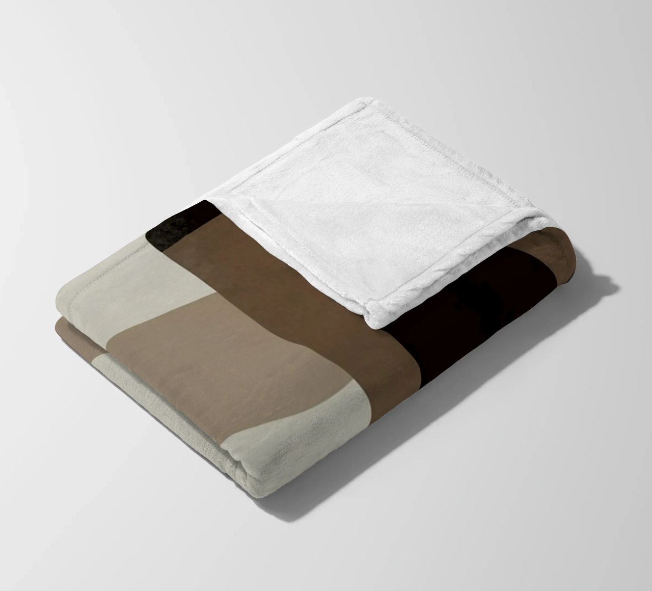 Ispo minimal neutral abstract 06 coperta in pile da Little Dean