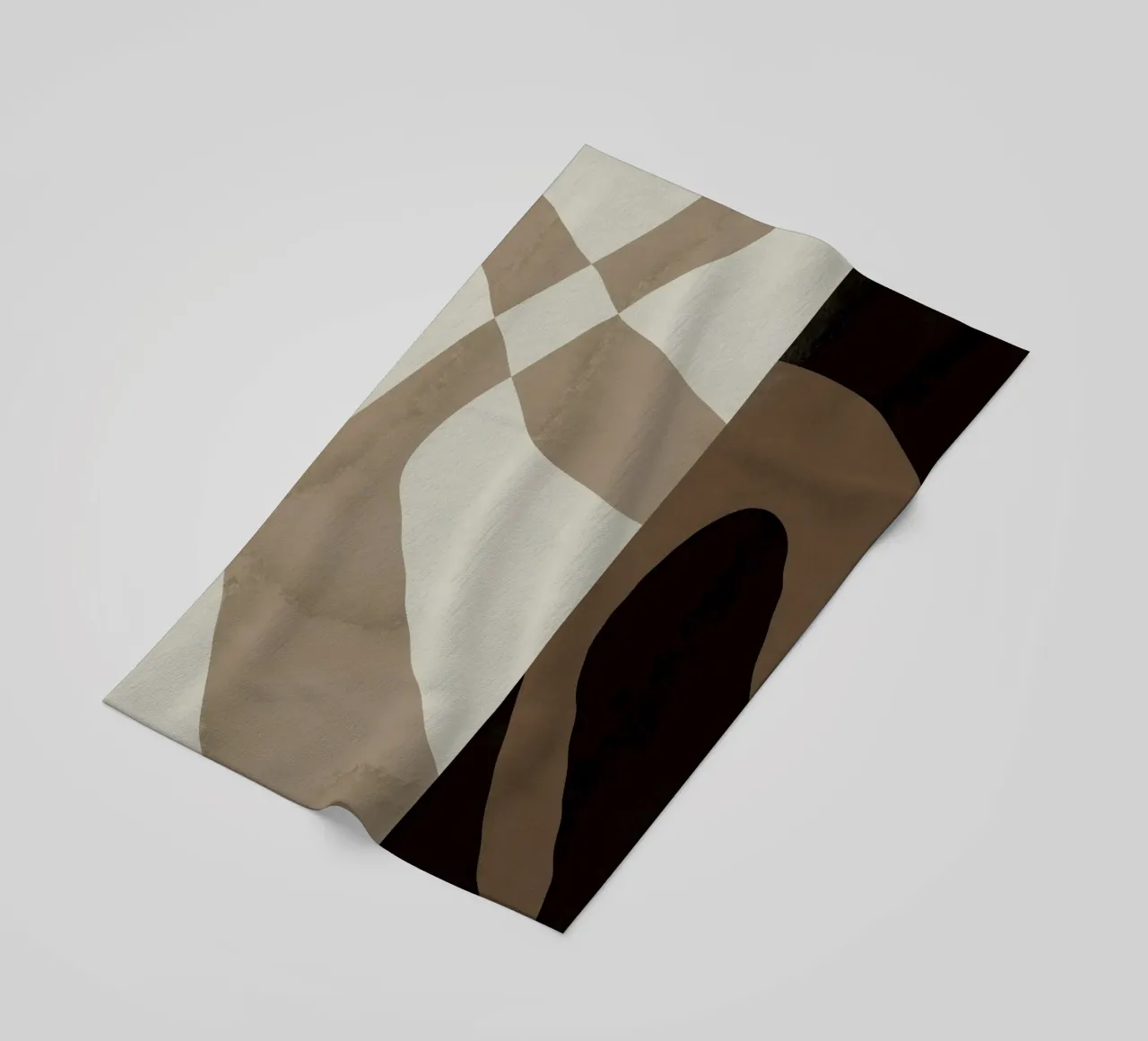 Ispo minimal neutral abstract 06 telo mare da Little Dean